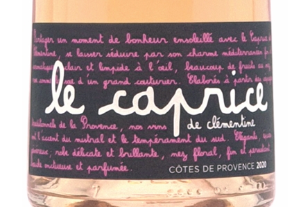 2020 Chateau Les Valentines Le Caprice de Clementine Rose - Imagen 2